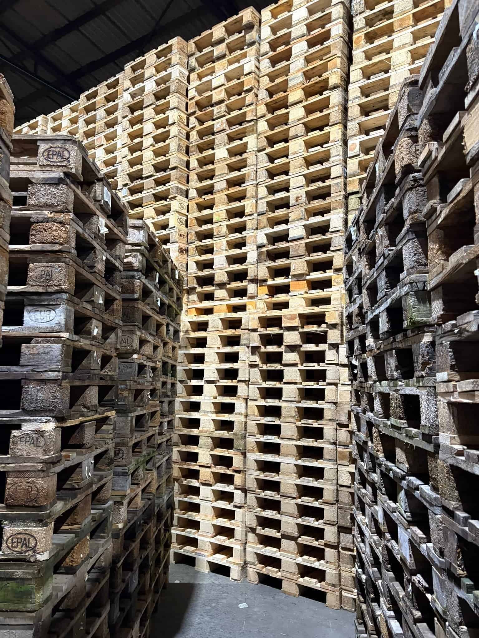 repararea paleților